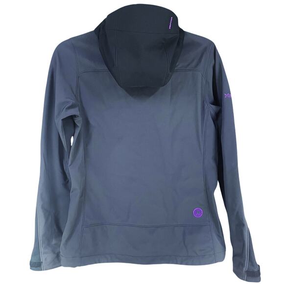 MARMOT Women's Reyna Softshell Polartec Fleece-Lined Hooded Jacket Size S - Picture 2 of 8